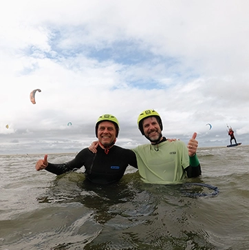 Priveles voor 2, kitesurf lesson