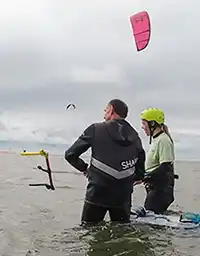 leer kitesurfen