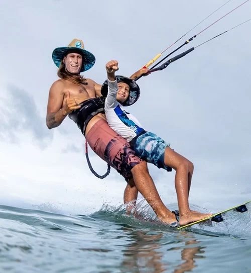Kitesurfschool Introductie Les kitesurf les